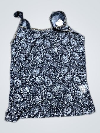 Black Printed Camisole Top