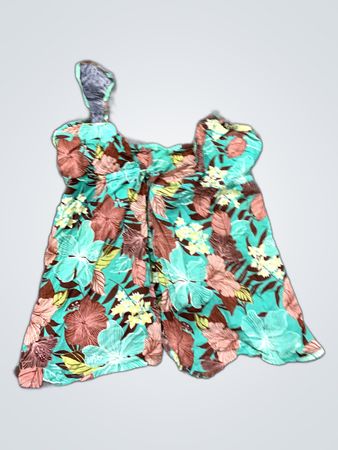 Floral Halter Neck Romper
