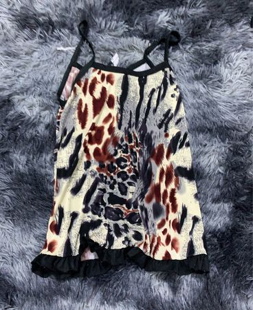 Animal Print Tank Top