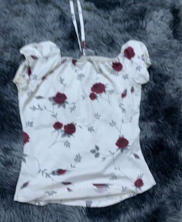 Floral Off-Shoulder Printed Blouse
