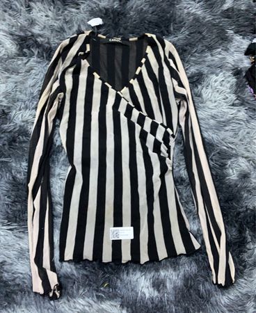 Striped Long Sleeve Top