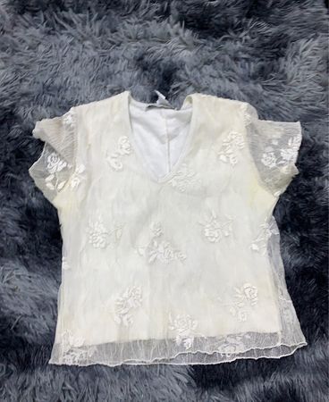 White Lace Top