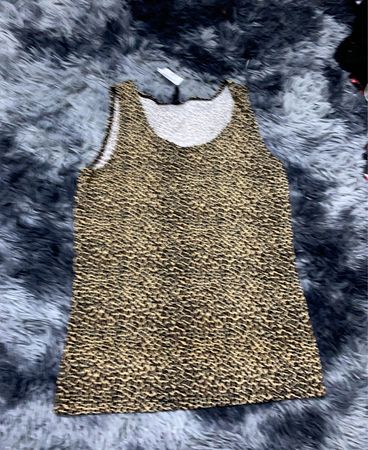 Zara Leopard Print Tank Top