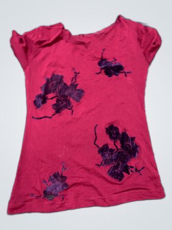 Red Printed T-Shirt