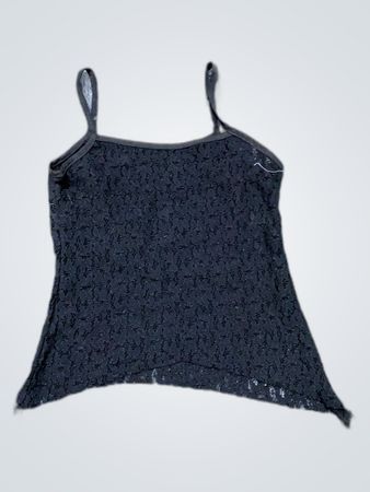 Black Lace Camisole Top