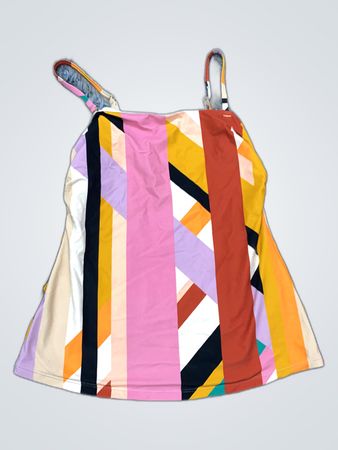 Multicolored Striped Camisole Top