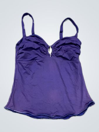 La Perla Purple Halter Bikini Top