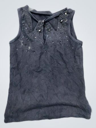 Black Sleeveless Top