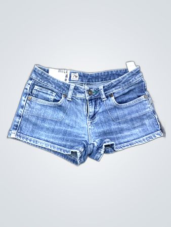 Mile Denim Mini Shorts