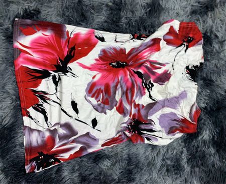 Floral Printed Crop Top