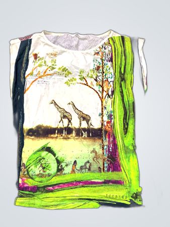 Iceberg Printed Graphic Tank Top
