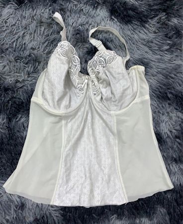 White Lace Bustier