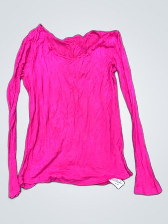 Pink Long-Sleeve Top