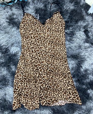 Leopard Print Romper