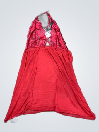 Red Lace Chemise
