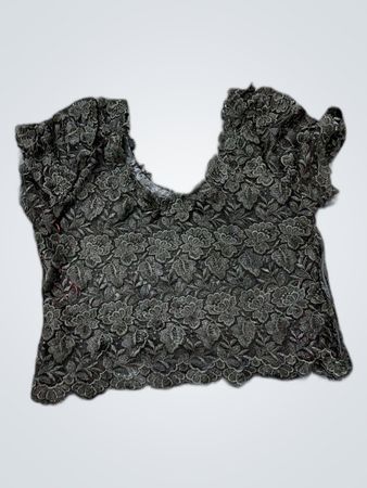 Black Lace Top