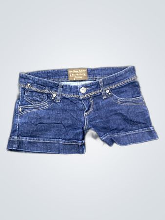 Blue Denim Shorts