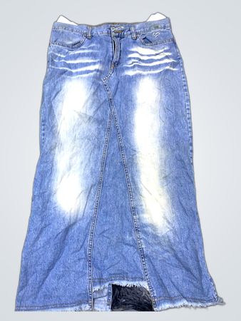 Calvin Klein Distressed Bootcut Jeans