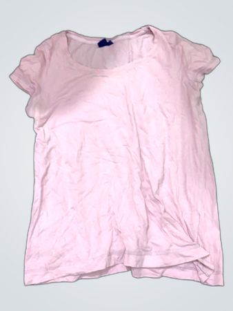 H&M Pink Plain T-Shirt