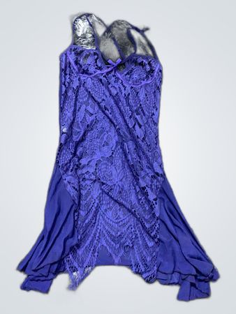 Blue Lace Dress