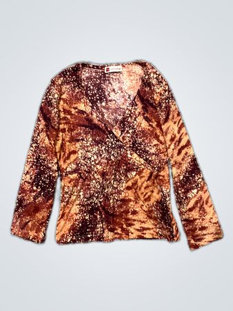 selvatgi Tie-Dye Long Sleeve Top