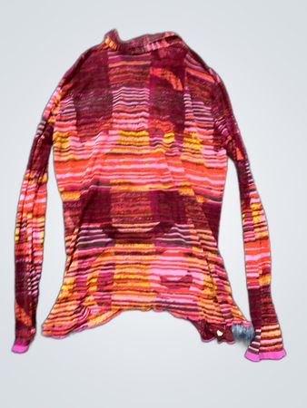 Ralph Lauren Sheer Printed Blouse