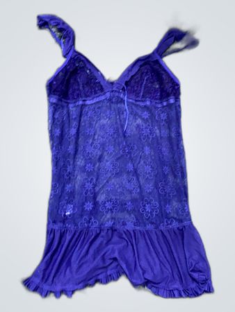 Purple Lace Camisole Top