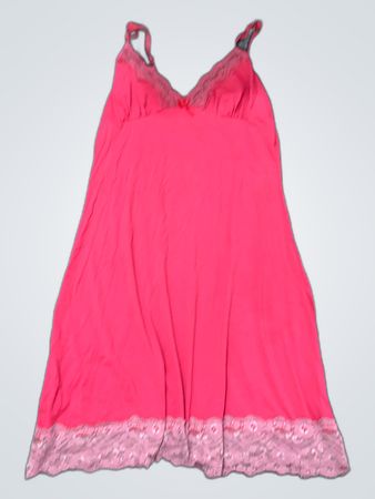 Pink Lace Trim Camisole