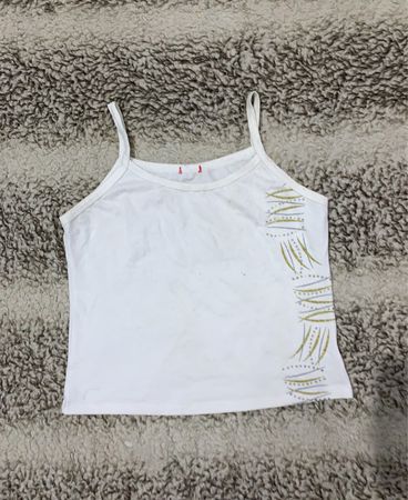 Unbranded White Basic Camisole