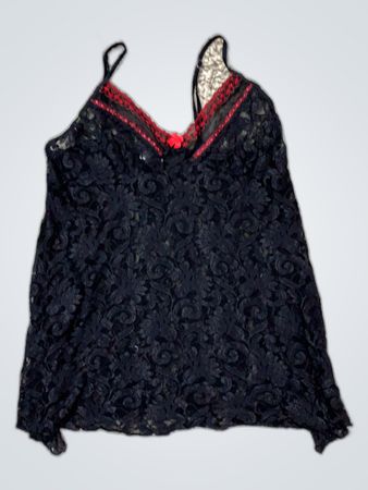 Secret Treasures Black Lace Camisole