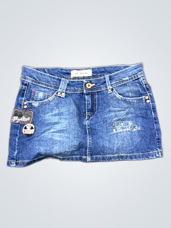 Blue Denim Skirt