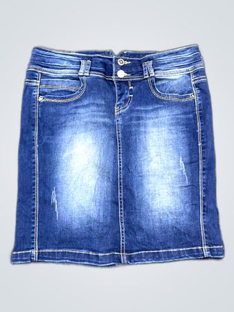 Unbranded Denim Mini Skirt