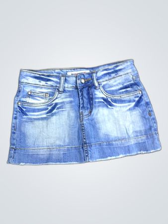 Denim Mini Skirt