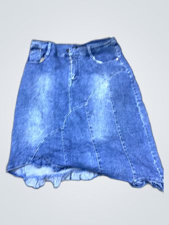 Denim Mini Skirt