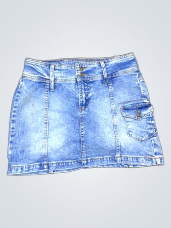 Denim Mini Skirt