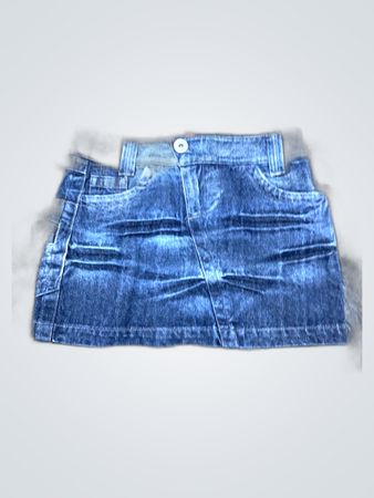 Denim Mini Skirt
