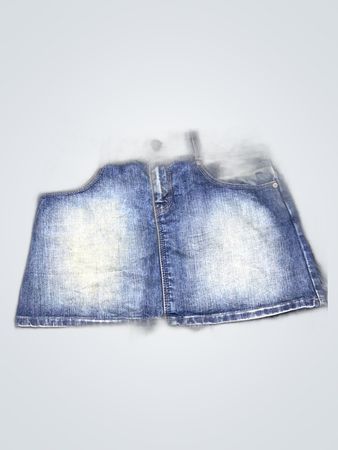 Denim Mini Skirt