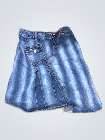 Unbranded Denim Mini Skirt