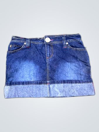 Denim Mini Skirt