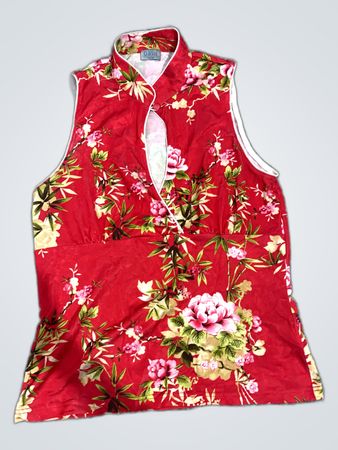 Floral Sleeveless Top
