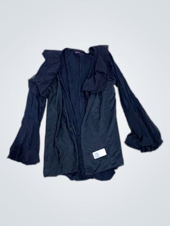 Black Long-Sleeve Top
