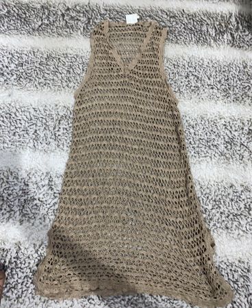 Zara Open Knit Tank Top