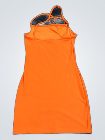 Orange Tank Top Dress