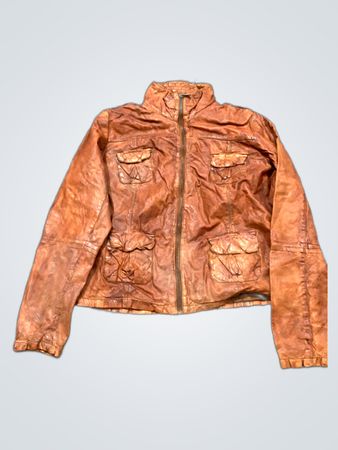 Unbranded Brown Leather Jacket