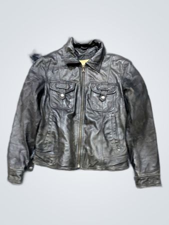 Schott Black Leather Jacket