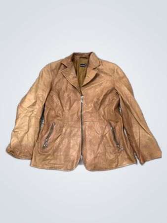 Schott Leather Blazer Jacket