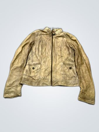 Mango Leather Jacket