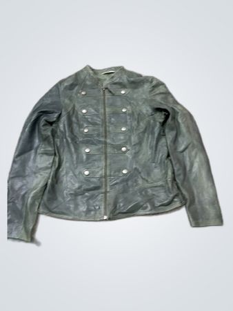 Green Leather Jacket
