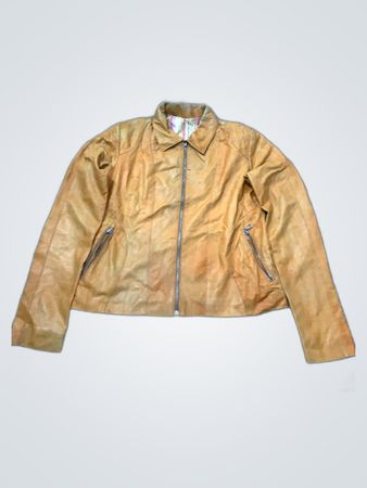 Yellow Leather Jacket