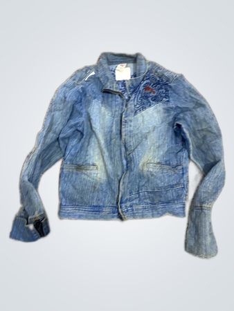 Guess Embroidered Denim Jacket